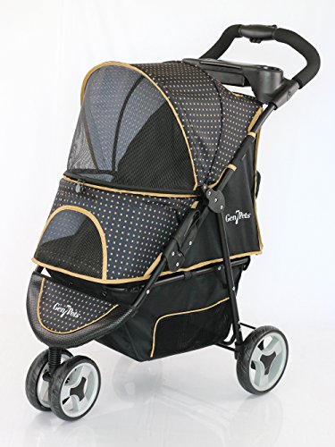 Gen7Pets Promenade Lightweight Compact Pet Stroller for Dogs and Cats up to 50lbs