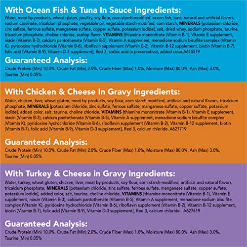 Purina Friskies Tasty Treasures Prime Filet Cat Food Variety Pack - (12) 5.5 oz. Cans (packaging may vary)