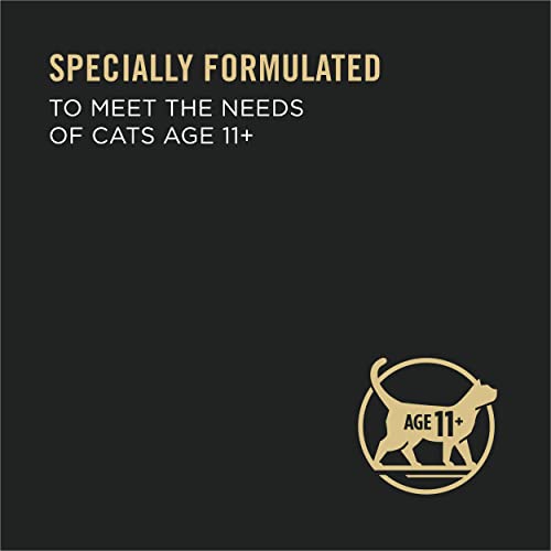 Purina Pro Plan Senior Pate Wet Cat Food, FOCUS Chicken & Beef Entree - (24) 3 oz. Pull-Top Cans