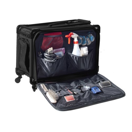 Tutto Medium Pet on Wheels Stroller, 20-Inch, Black