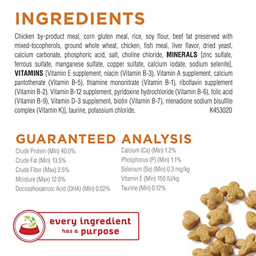 Purina Kitten Chow Nurturing Formula Dry Cat Food 14lb