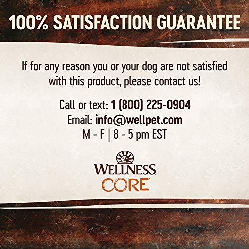 Wellness CORE Rawrev Natural Grain Free Small Breed Dry Dog Food, Original Turkey & Chicken With Freeze Dried Turkey, 4-Pound Bag