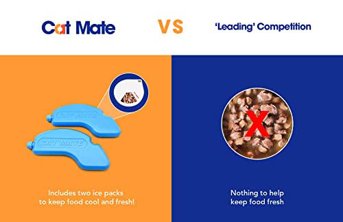 Cat Mate C500 Automatic Pet Feeder with Digital Timer for Cats and Small Dogs