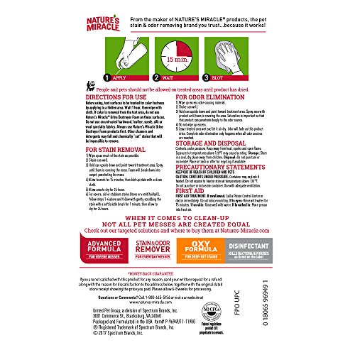 Nature's Miracle Nm Cat Urine Destroyer Foam, 17.5 oz Can