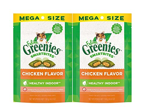 Greenies Feline SmartbitesHealthy indoor Chicken Flavor (9.2 oz)