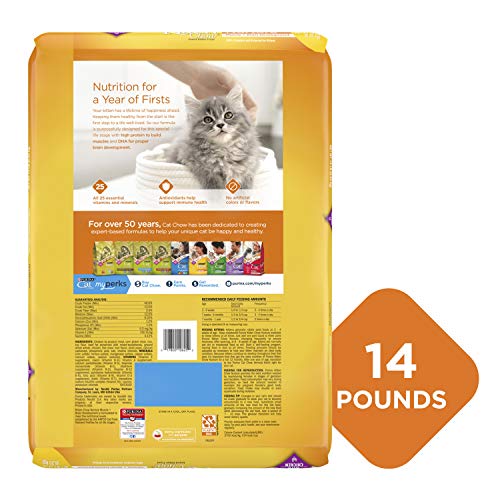 Purina Kitten Chow Nurturing Formula Dry Cat Food 14lb