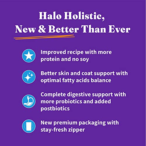 Halo Natural Dry Cat Food Sensitive Stomach Seafood Medley