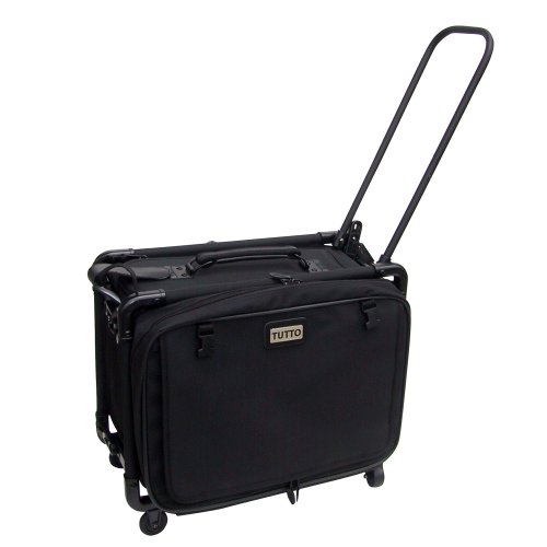 Tutto Medium Pet on Wheels Stroller, 20-Inch, Black