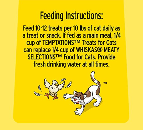 Temptations Classic Treats For Cats Tasty Chicken Flavor 16 Ounces (Pack Of 4)
