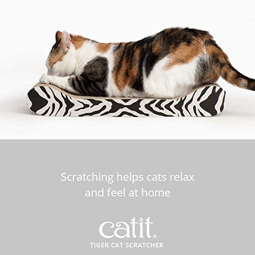 Catit Style Scratcher with Catnip Tiger