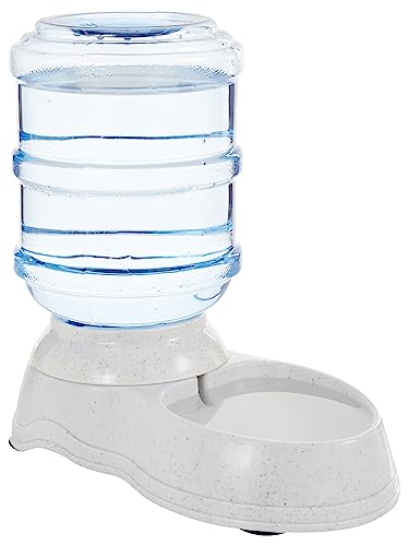 AmazonBasics Gravity Pet Water Dispenser, Small (1-Gallon Capacity)