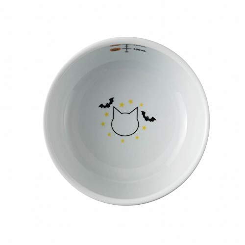 Necoichi Raised Stress Free Cat Water Bowl (Halloween Limited Edition, Regular)