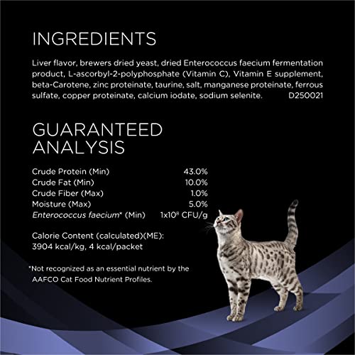 Purina Pro Plan Veterinary Diets Probiotics Cat Supplement, Fortiflora Feline Nutritional Supplement - 30 ct. Box