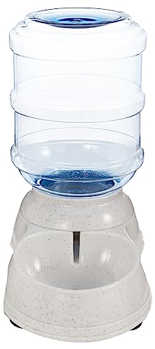 AmazonBasics Gravity Pet Water Dispenser, Small (1-Gallon Capacity)