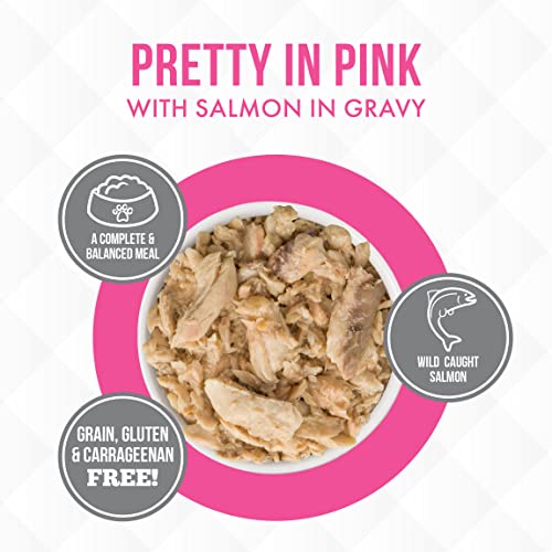 Weruva Truluxe Cat Food, Pretty In Pink With Wild-Caught Salmon In Gravy, 3Oz Can (Pack Of 24)