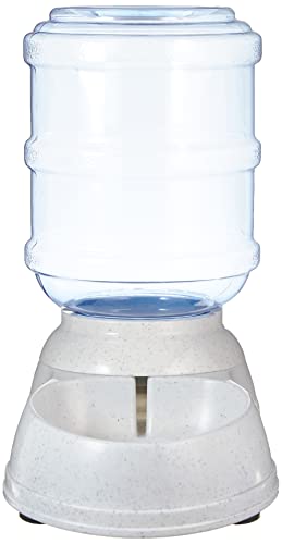 AmazonBasics Gravity Pet Water Dispenser, Small (1-Gallon Capacity)