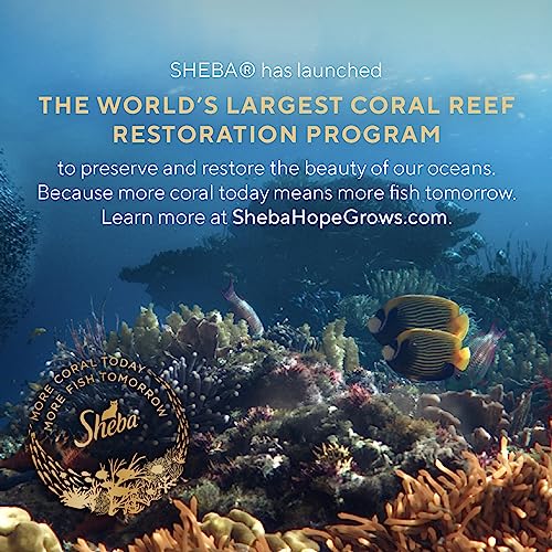 SHEBA PERFECT PORTIONS Soft Wet Cat Food Paté in Natural Juices Savory Chicken, Roasted Turkey, & Tender Beef Entrées Variety Pack, (24) 2.6 oz. Easy Peel Twin-Pack Trays