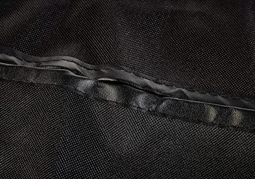 AmazonBasics Waterproof Car Hammock Rear Seat Cover for Pets - 55 x 59 Inches, Black