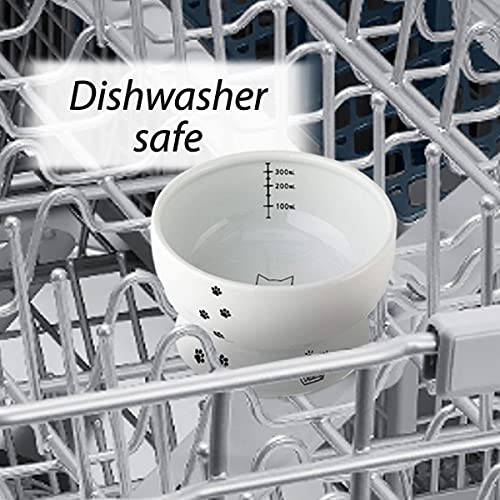 Necoichi Raised Cat Water Bowl (Cat)