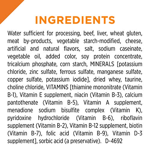 Purina Pro Plan Gravy Wet Cat Food, Beef & Cheese Entree - (24) 3 oz. Pull-Top Cans