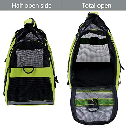 BENCMATE Protective Inflatable Collar for Dogs and Cats - Soft Pet Recovery Collar Does Not Block Vision E-Collar