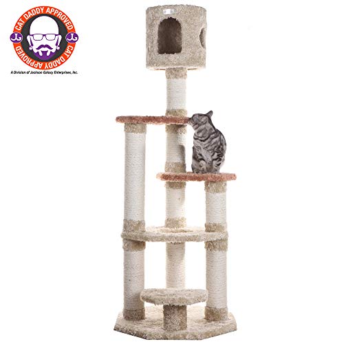 Armarkat Premium Cat Tree - Model X6606, Khaki