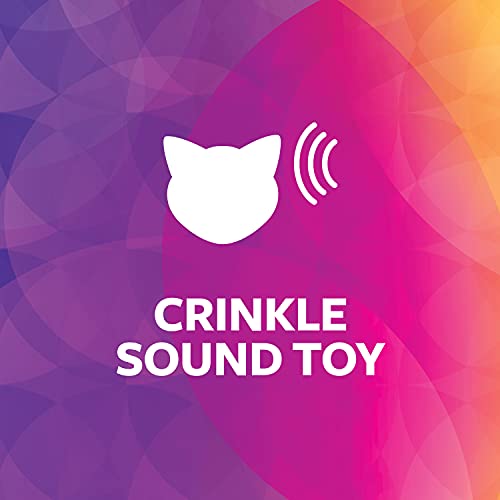 SmartyKat Crackle Chute Collapsible Cat and Dog Tunnel