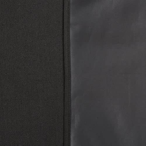 AmazonBasics Waterproof Car Hammock Rear Seat Cover for Pets - 55 x 59 Inches, Black