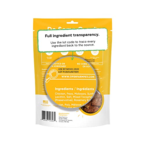 Open Farm Dehydrated Dog Treats, Chicken 4.5 oz