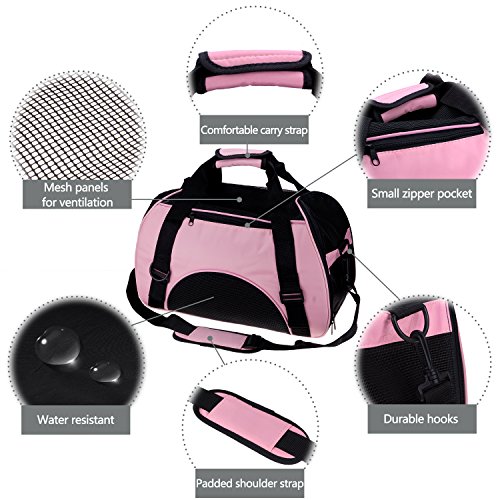 BENCMATE Protective Inflatable Collar for Dogs and Cats - Soft Pet Recovery Collar Does Not Block Vision E-Collar