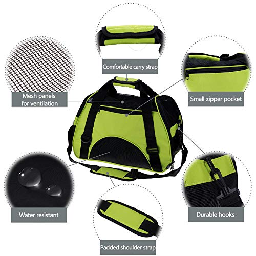 BENCMATE Protective Inflatable Collar for Dogs and Cats - Soft Pet Recovery Collar Does Not Block Vision E-Collar