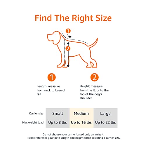 AmazonBasics Black Soft-Sided Pet Carrier - Large