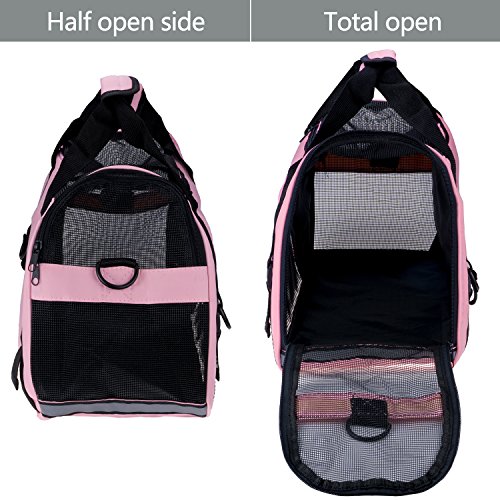 BENCMATE Protective Inflatable Collar for Dogs and Cats - Soft Pet Recovery Collar Does Not Block Vision E-Collar