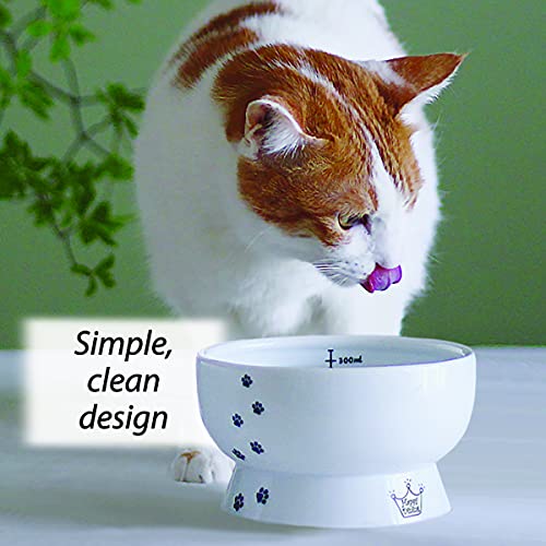 Necoichi Raised Cat Water Bowl (Cat)
