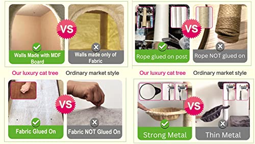 Brown 62" Cat Condo by Go Pet Club