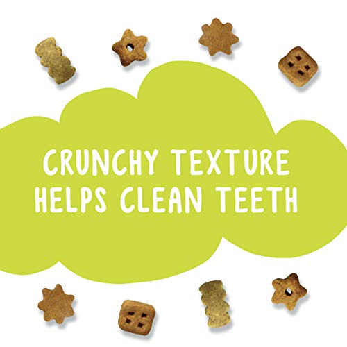 Purina Friskies Made in USA Facilities Cat Treats, Party Mix Crunch Morning Munch - (10) 2.1 oz. Pouches