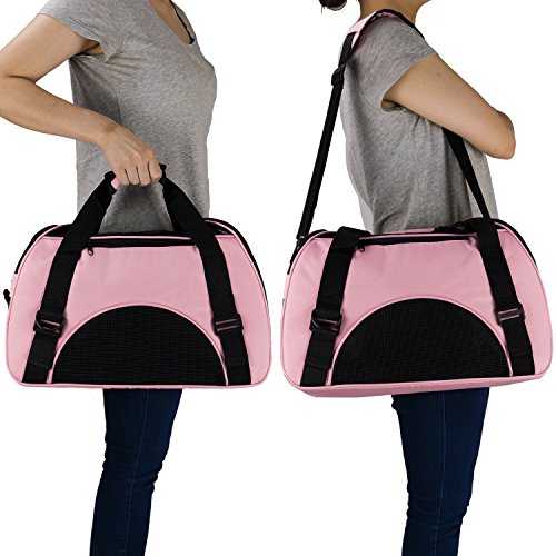 BENCMATE Protective Inflatable Collar for Dogs and Cats - Soft Pet Recovery Collar Does Not Block Vision E-Collar