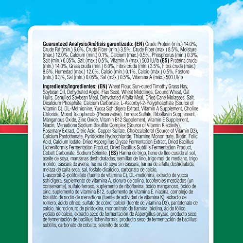 Kaytee Timothy Biscuits Baked Apple Treat, 4oz bag