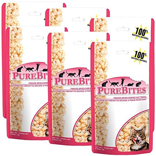 PureBites Shrimp FreezeDried Treats for Cats 6Pack (1.68 oz)