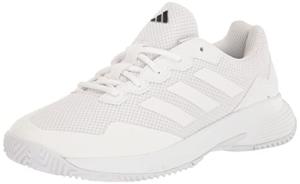 adidas Men’s Gamecourt 2.0 Pickleball Sneakers - White