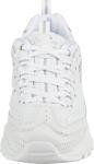 Skechers D'LITES Women’s Memory Foam Sneakers - White Silver