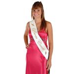 Prom Court Satin Sash for Pickleball Parties