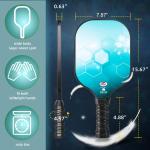 USAPA Approved Pickleball Paddle Set with Balls