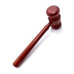 Aliotech Wooden Judge Gavel Costume Accessory