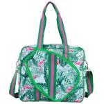 Brooklyn Flamingo Green Pickleball Bag for Women