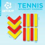 Court Line Markers for Pickleball and Tennis Games