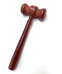 Aliotech Wooden Judge Gavel Costume Accessory