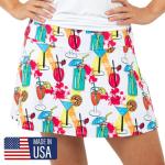 Queen of the Court Pickleball Skort - White