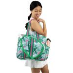 Brooklyn Flamingo Green Pickleball Bag for Women