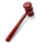 Aliotech Wooden Judge Gavel Costume Accessory